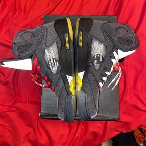 Air Jordan retro 5 off white